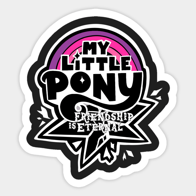 My Little Pony; Friendship is Eternal Sticker by Marie Oliver